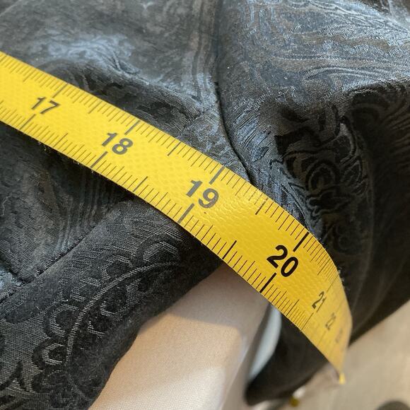 Cynthia Howie Women’s Two Piece Black Linen Blend Skirt‎ Suit Size 8P Career - Picture 7 of 16